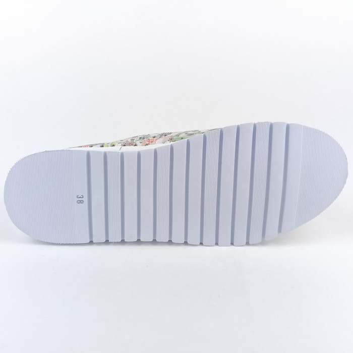 detail Dámské polobotky na klínku Guero G075-0145 multicolor