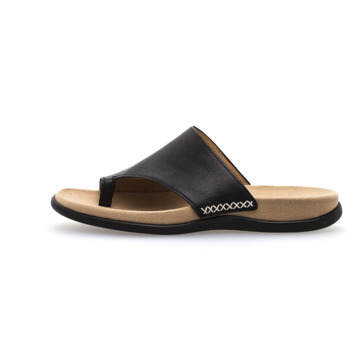 detail Dámské pantofle Gabor 03.700.27 černé