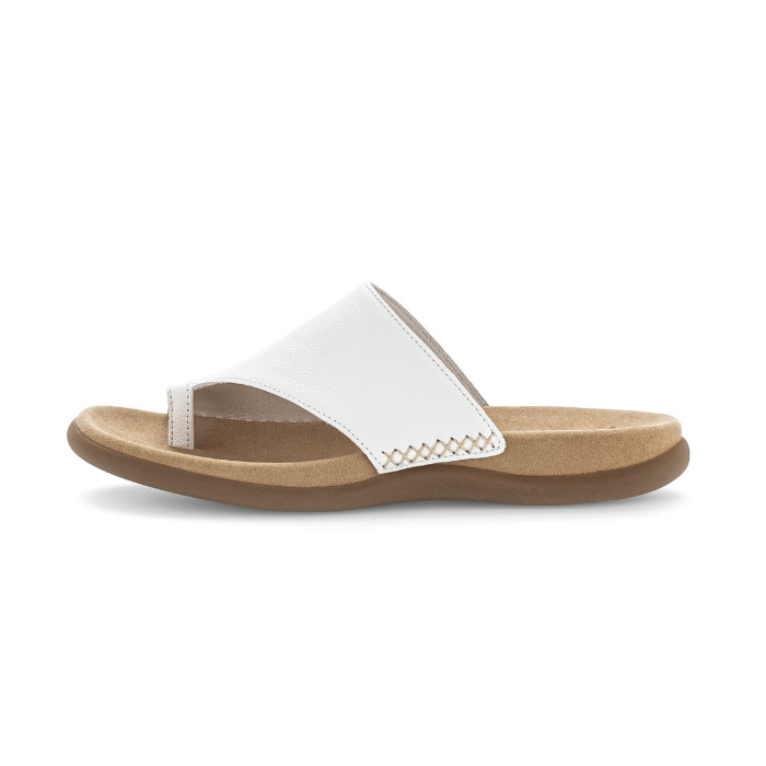 detail Dámské pantofle Gabor 03.700.21 bílé