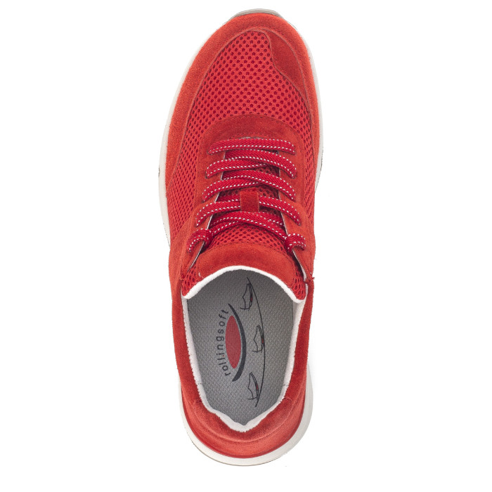 detail Dámské tenisky na klínku Gabor 66.897.48 červené