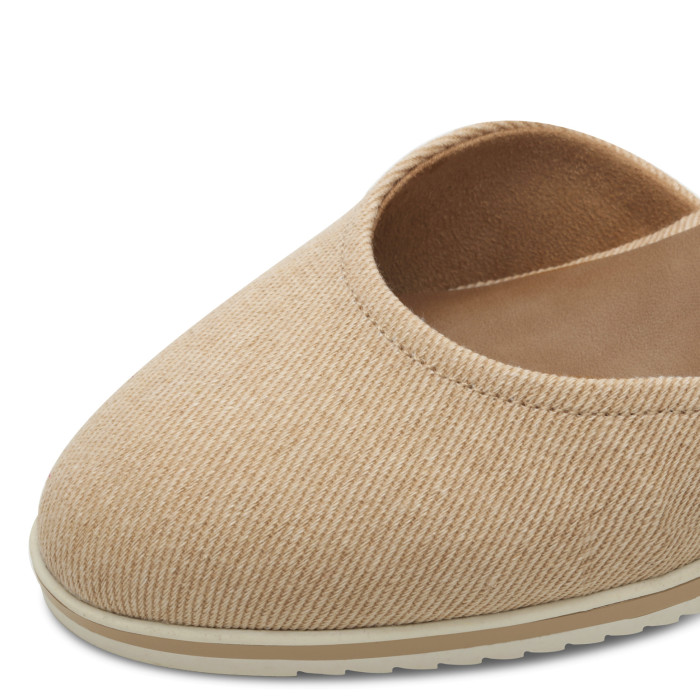 detail Dámské lodičky na klínku Tamaris 1-22319-44 435 béžové