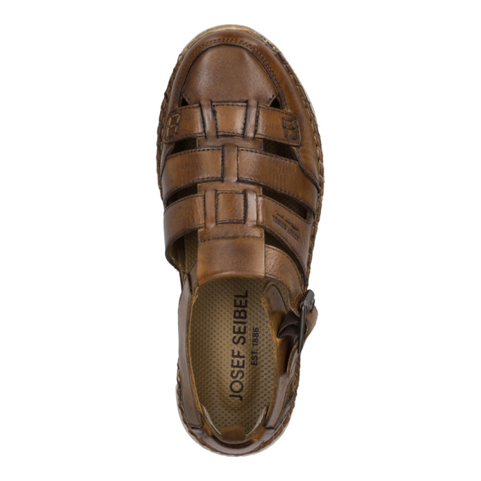 detail Pánské sandály Josef Seibel 42708 859 370 hnědé