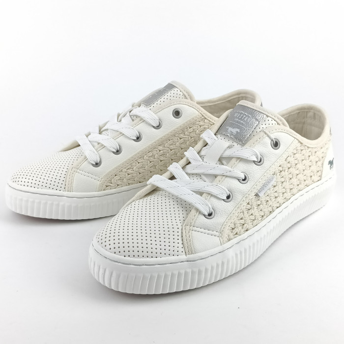 detail Dámské tenisky Mustang 1516-302-1 bílé