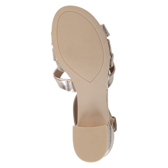 detail Dámské sandály na podpatku Caprice 9-28201-44 959 zlaté