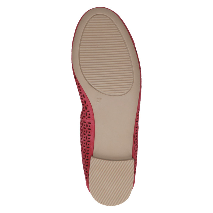 detail Dámské baleríny na podpatku Caprice 9-22185-42 594 růžové