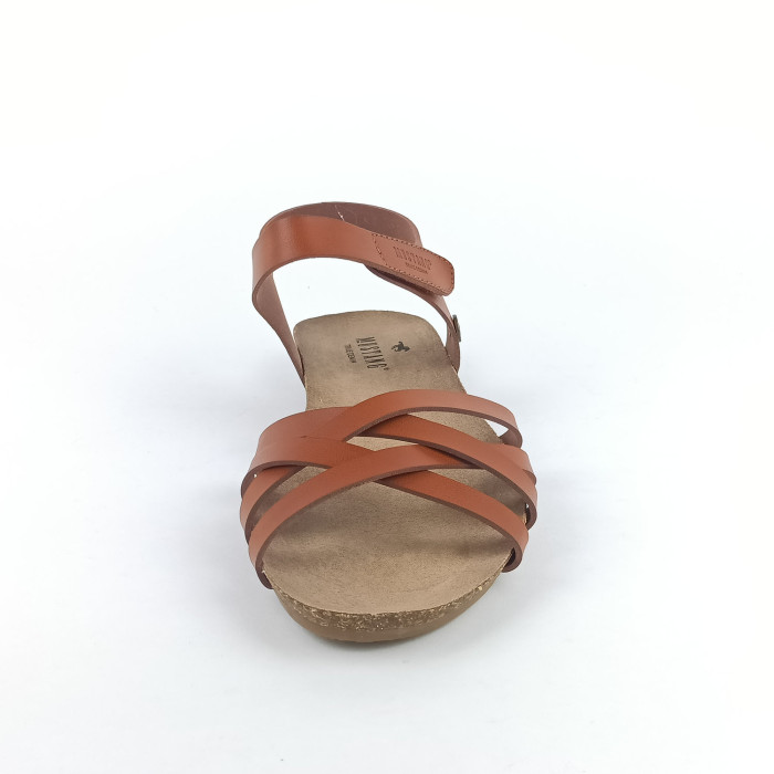 detail Dámské sandály Mustang 1307-811-307 hnědé