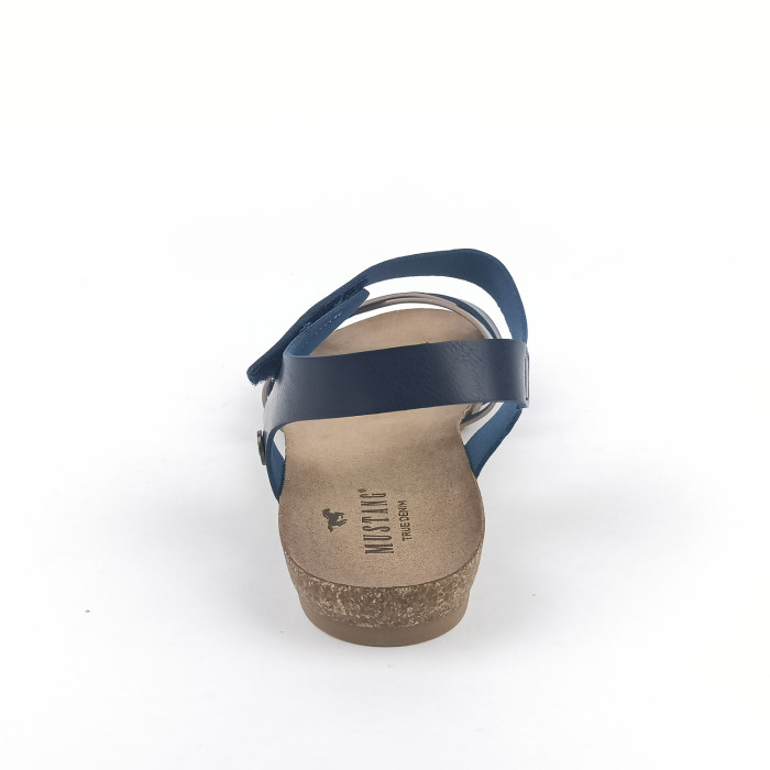 detail Dámské sandály Mustang 1307-811-821 modré