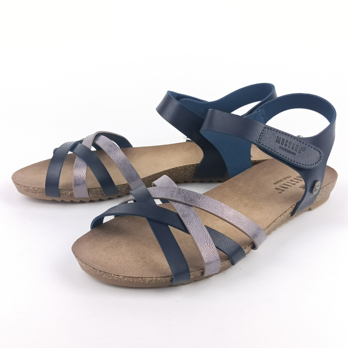 detail Dámské sandály Mustang 1307-811-821 modré