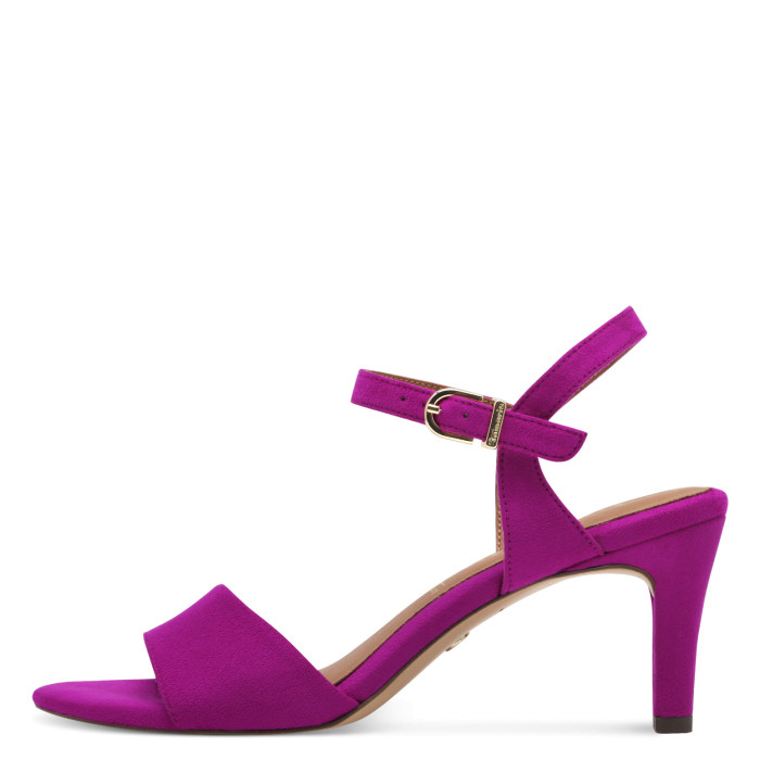 detail Dámské sandály na podpatku Tamaris 1-28028-42 525 růžové