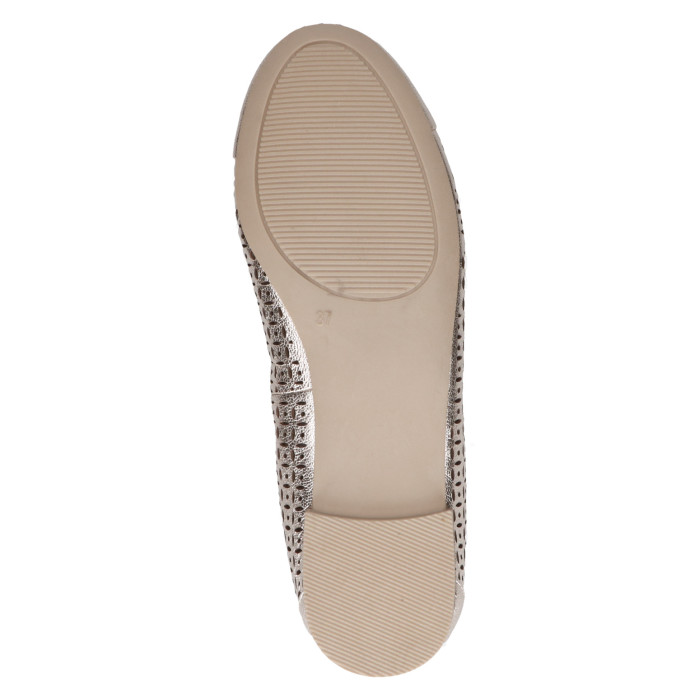 detail Dámské baleríny Caprice 9-22185-42 959 metalické