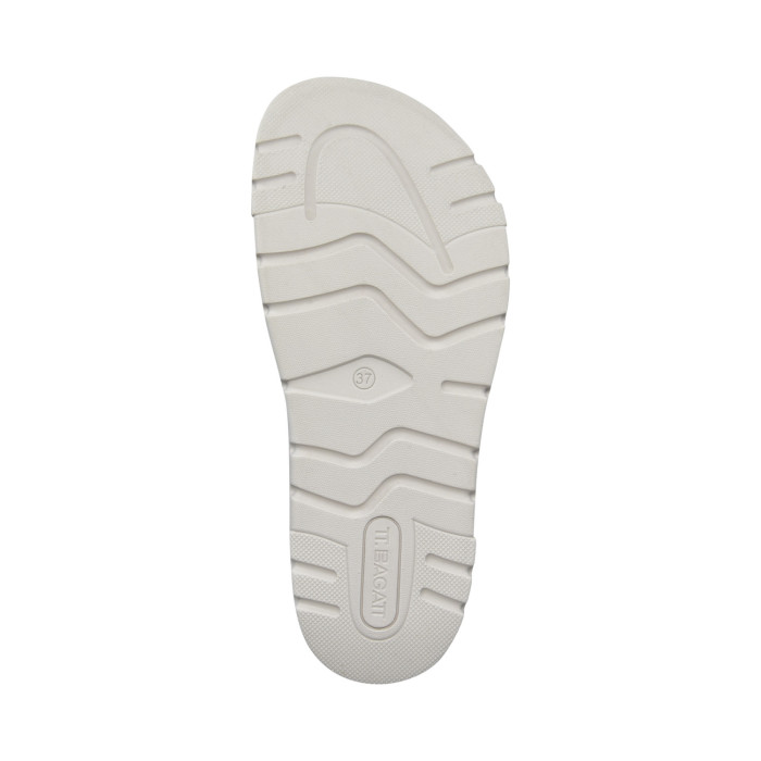 detail Dámské pantofle na platformě Bagatt D31-AK793-5000 béžové