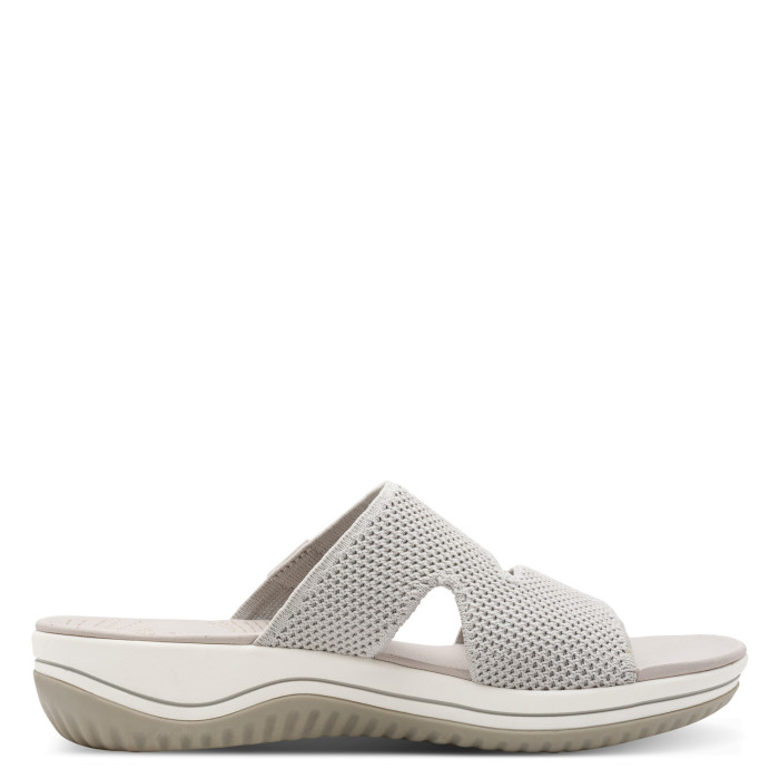 detail Dámské pantofle na klínku Jana 8-27270-43 204 šedé