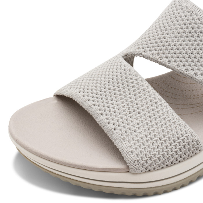 detail Dámské pantofle na klínku Jana 8-27270-43 204 šedé