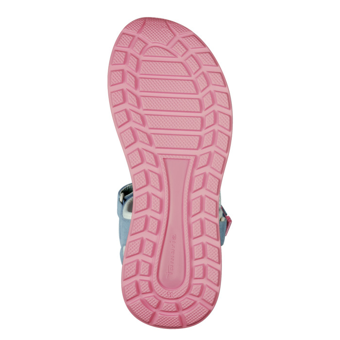 detail Dámské sandály na klínku Tamaris 1-28713-44 895 multicolor