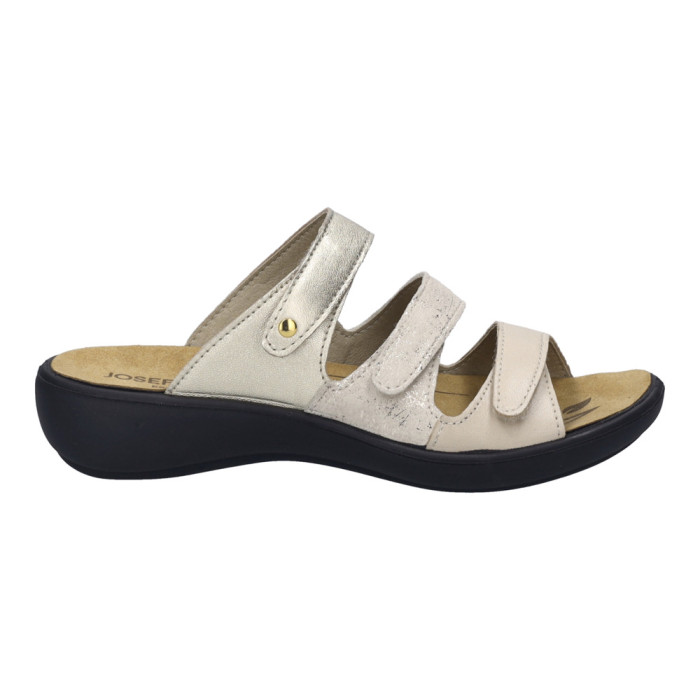 detail Dámské pantofle na klínku Josef Seibel 86710 100 232 béžové