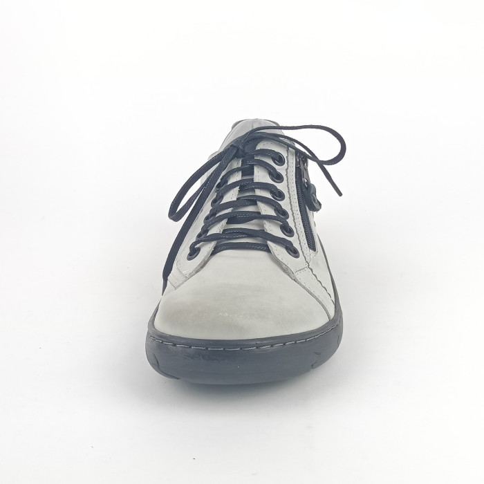 detail Dámské polobotky Kacper 2-1286 světle šedé