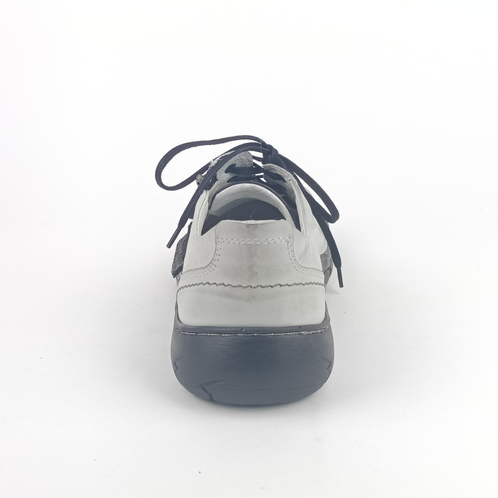 detail Dámské polobotky Kacper 2-1286 světle šedé