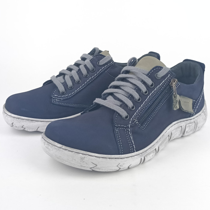 detail Dámské polobotky Kacper 2-1286 modré