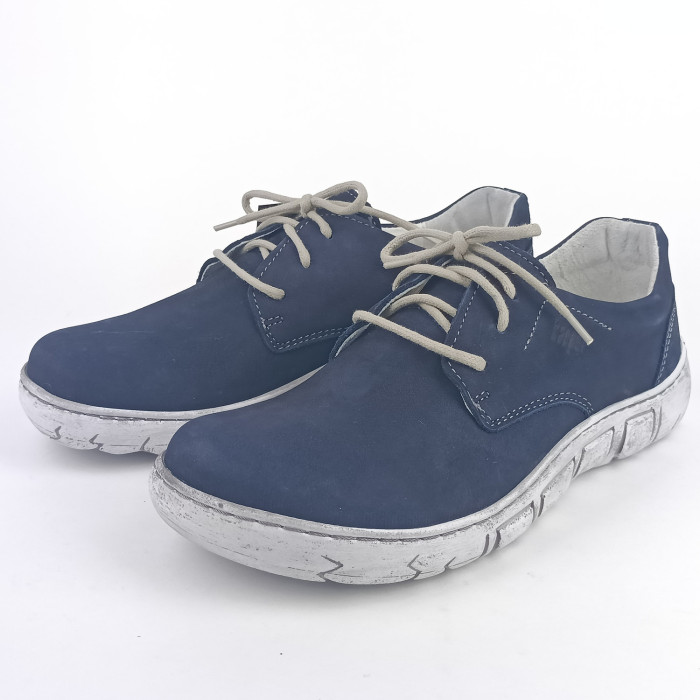 detail Dámské polobotky Kacper 2-1434 modré