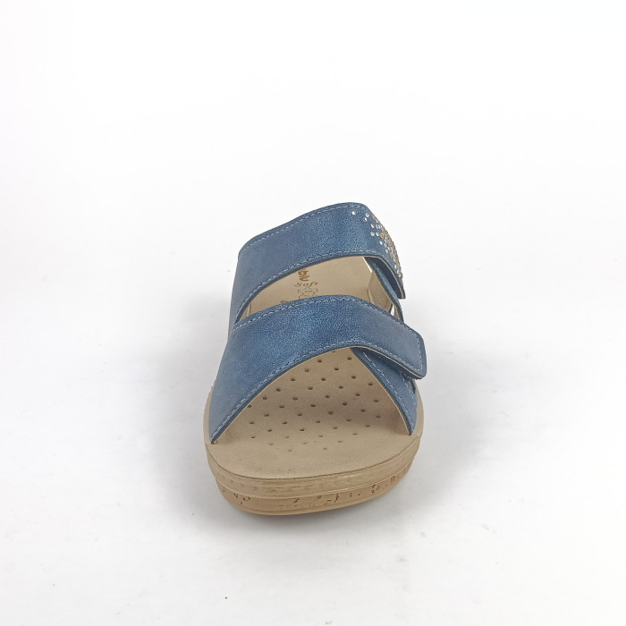 detail Dámské pantofle na klínku Inblu PV09 004 C9 modré