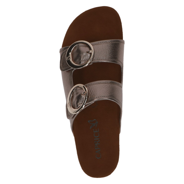 detail Dámské pantofle Caprice 9-27403-44 341 metalické