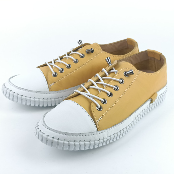 detail Dámské tenisky Kremara 032-162 žluté