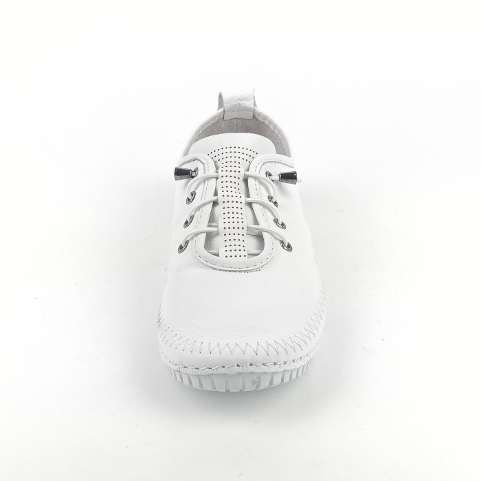 detail Dámské polobotky Kremara 032-1654 bílé