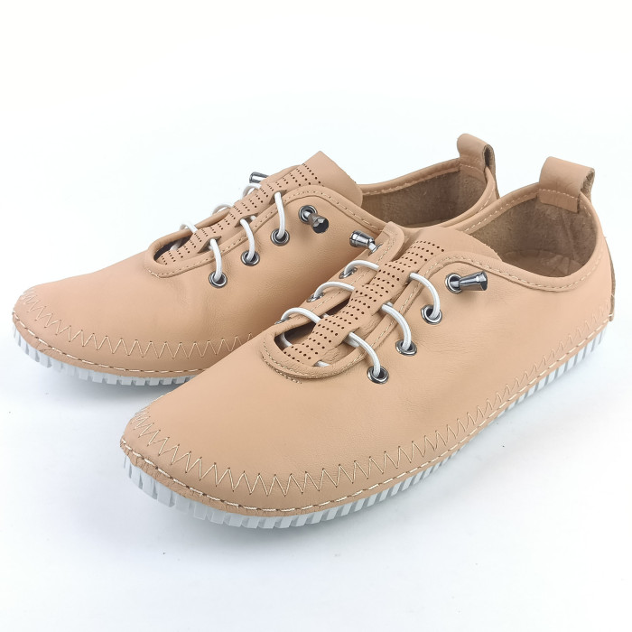 detail Dámské polobotky Kremara 032-1654 oranžové