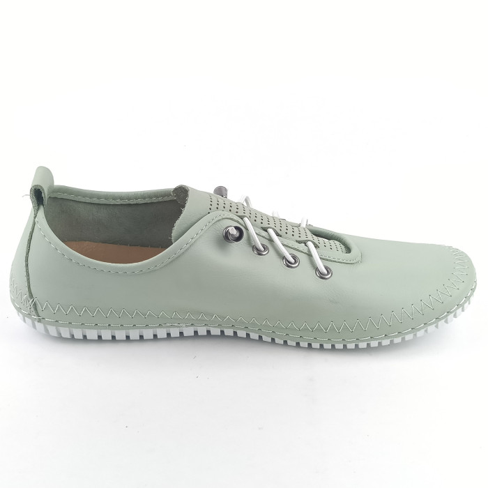 detail Dámské polobotky Kremara 032-1654 zelené