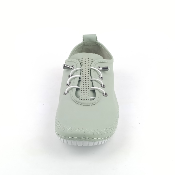 detail Dámské polobotky Kremara 032-1654 zelené