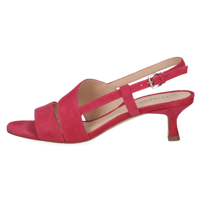 detail Dámské sandály na podpatku Peter Kaiser 9-78244-44 594 růžové