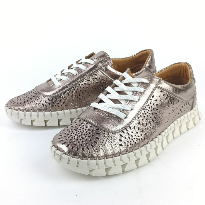 detail Dámské polobotky Kremara 914 AZR48 metalické