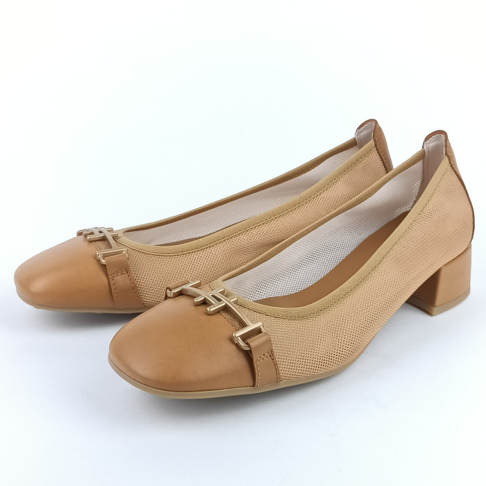 detail Dámské mokasíny na podpatku Hispanitas HV253992 hnědé