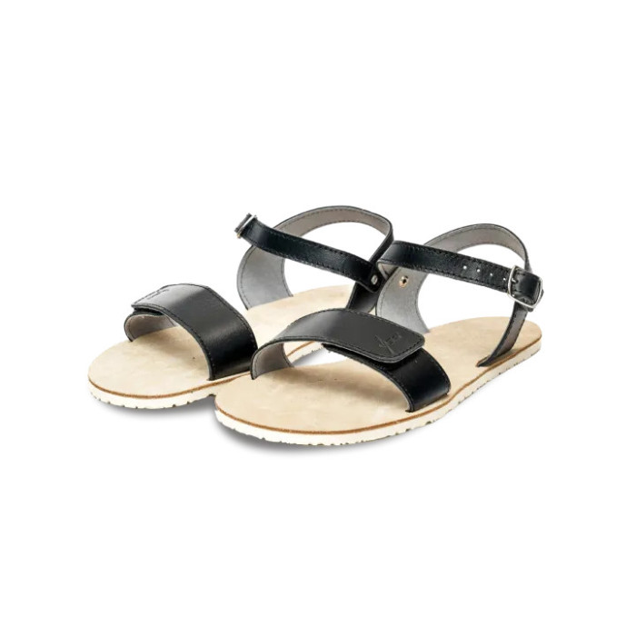 detail Dámské barefoot sandály Vasky Barefoot Berry Black