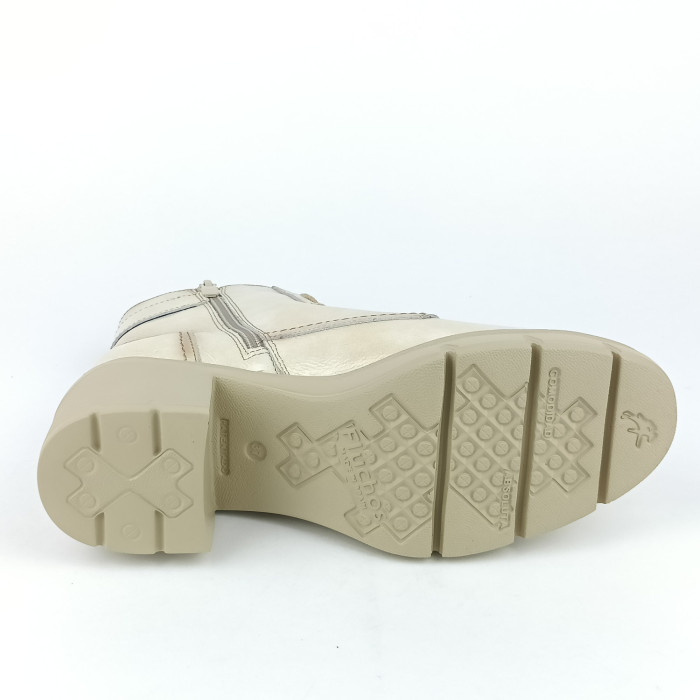 detail Dámské kotníkové boty na podpatku Fluchos F2107 béžové