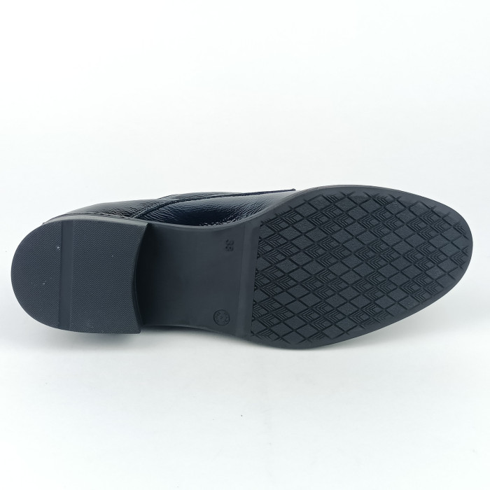 detail Dámské polobotky na podpatku Dorking D8346-LK modré