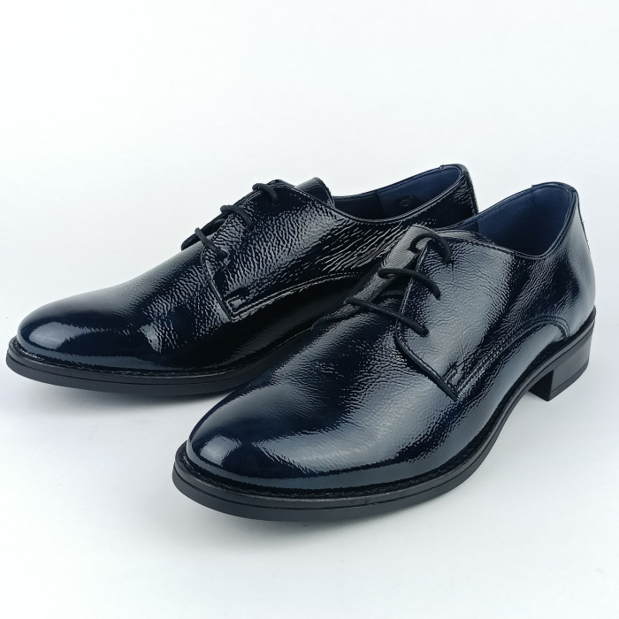 detail Dámské polobotky na podpatku Dorking D8346-LK modré