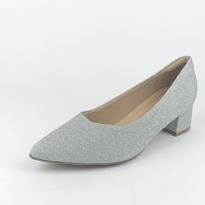 detail Dámské lodičky Piccadilly 739015-293 stříbrné