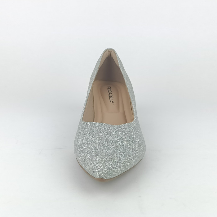 detail Dámské lodičky Piccadilly 739015-293 stříbrné