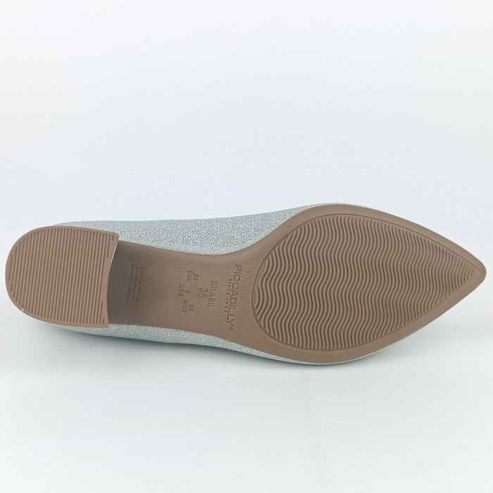 detail Dámské lodičky Piccadilly 739015-293 stříbrné