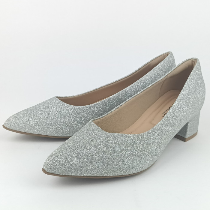 detail Dámské lodičky Piccadilly 739015-293 stříbrné