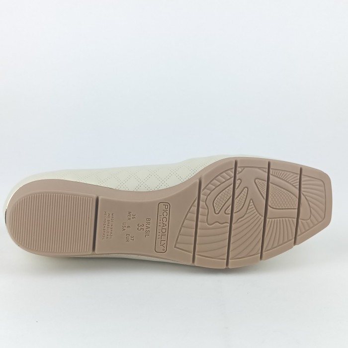 detail Dámské lodičky na klínku Piccadilly 147191-45 béžové