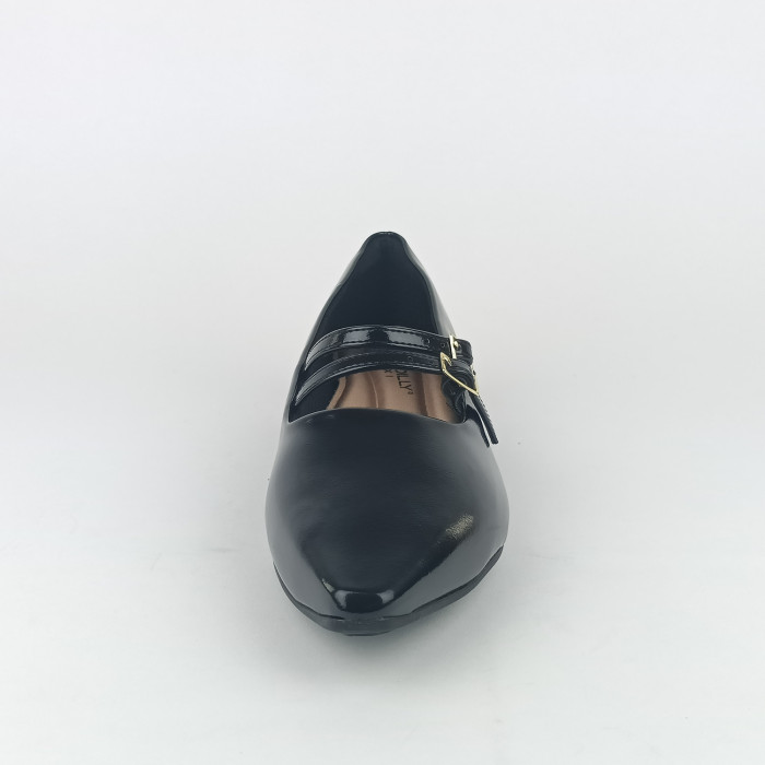 detail Dámské baleríny na podpatku Piccadilly 279041-2 černé