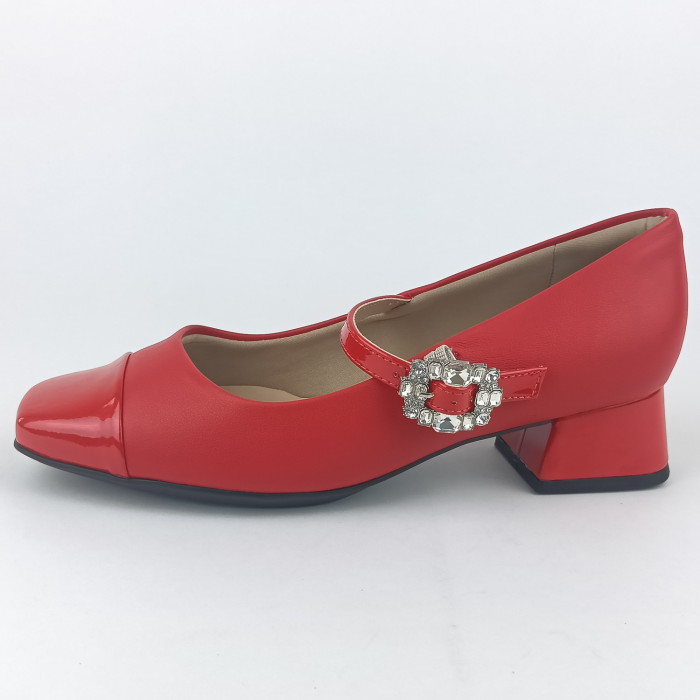 detail Dámské lodičky Piccadilly 160094-5 červené