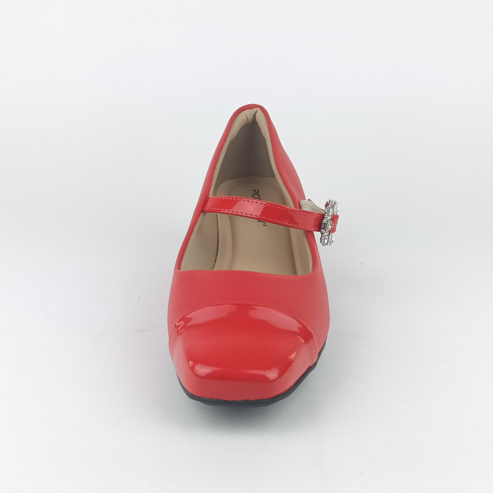 detail Dámské lodičky Piccadilly 160094-5 červené