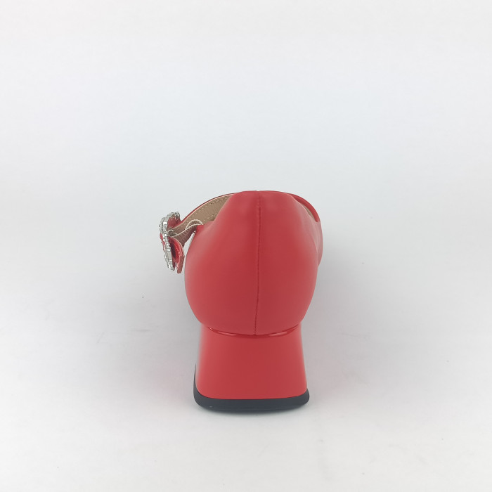 detail Dámské lodičky Piccadilly 160094-5 červené