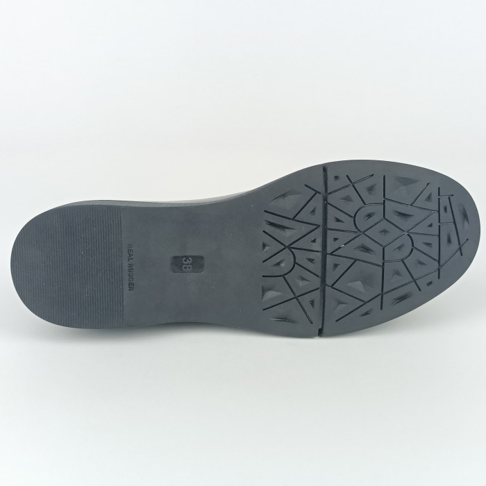 detail Dámské polobotky na podpatku Looke L1308-28 černé