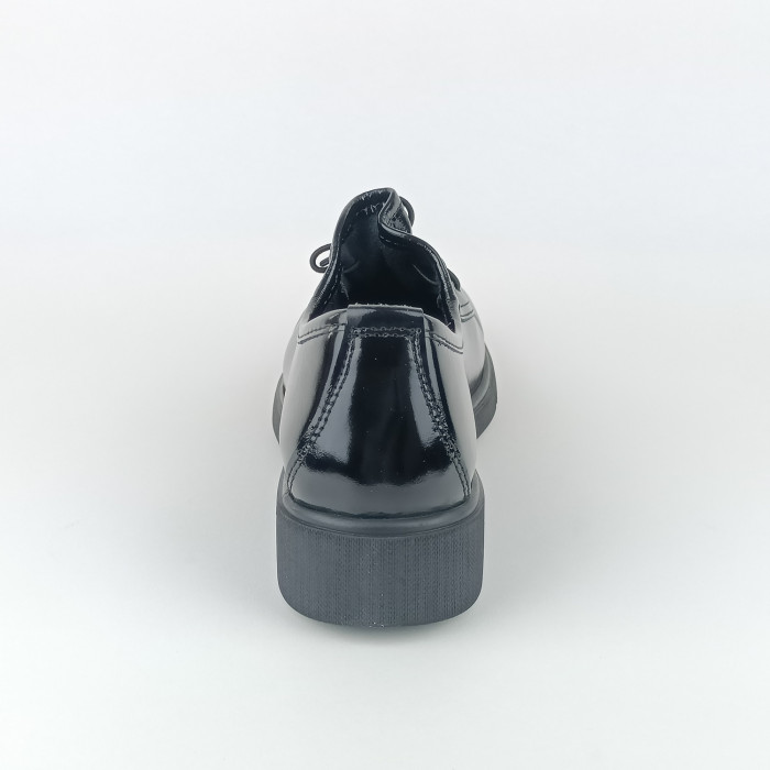 detail Dámské polobotky na podpatku Looke L1308-28 černé