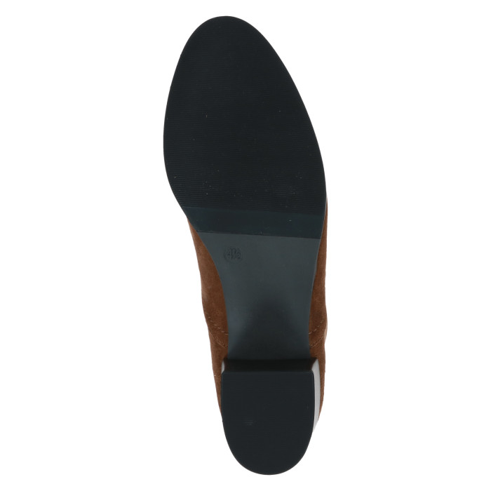 detail Dámské kozačky na podpatku Caprice 9-25506-41 394 hnědé