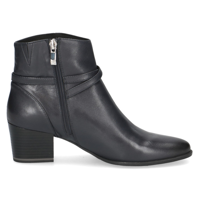 detail Dámské zimní boty na podpatku Caprice 9-25303-45 855 modrá